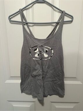 Under Armour Gray Racerback Tank with Camo Logo
